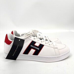 Tommy Hilfiger Jolix Sneakers White Mens Size 12M Synthetic Round Toe Lace Up
